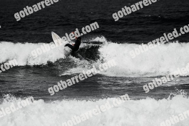 Got Barreled surf photos Ribeira d'Ilhas by Leslie Ann