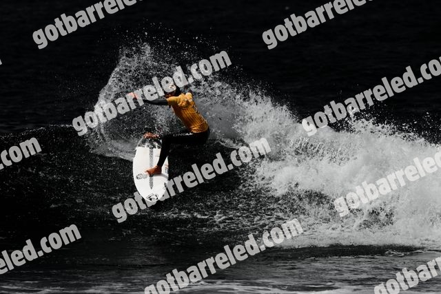 Got Barreled surf photos Ribeira d'Ilhas by Leslie Ann
