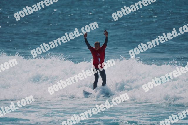 Got Barreled surf photos Ribeira d'Ilhas by Leslie Ann