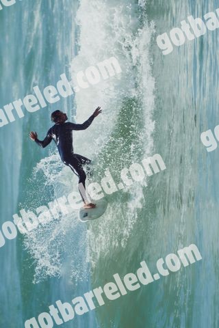 Got Barreled surf photos Ribeira d'Ilhas by Leslie Ann