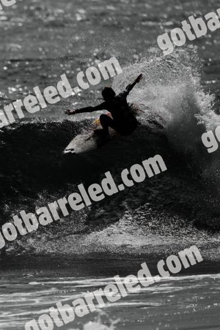 Got Barreled surf photos Ribeira d'Ilhas by Leslie Ann