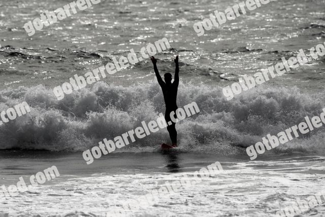 Got Barreled surf photos Ribeira d'Ilhas by Leslie Ann