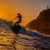Got Barreled surf photos Burleigh Heads by Simon Garrett