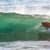 Got Barreled surf photos Burleigh Heads by John McJannett