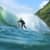 Got Barreled surf photos Burleigh Heads by Oscar Codoceo